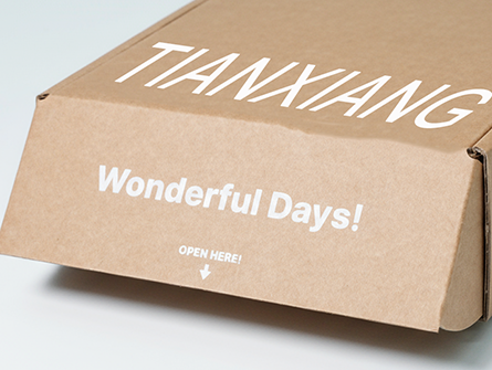 Corrugated Shipping Mailer Box Printed With Insert